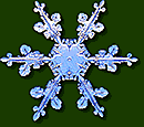 A real snowflake