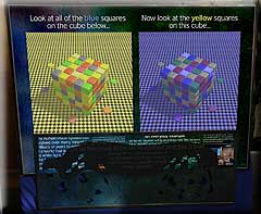 SCI-FUN Roadshow Exhibits -- Cube Illusion