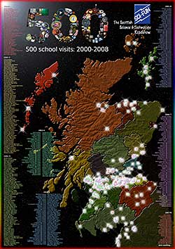 SCI-FUN  500 visits map -- 1600 px wide