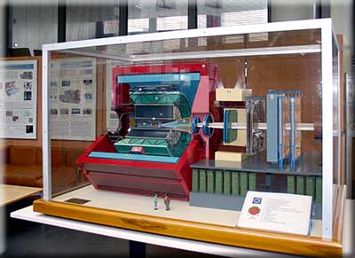 A model of the full ALICE detector